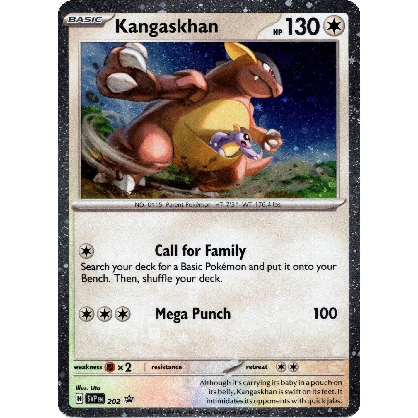 Image for Kangaskhan - 202 (Cosmos Holo) (202) (SVP) - Pokemon