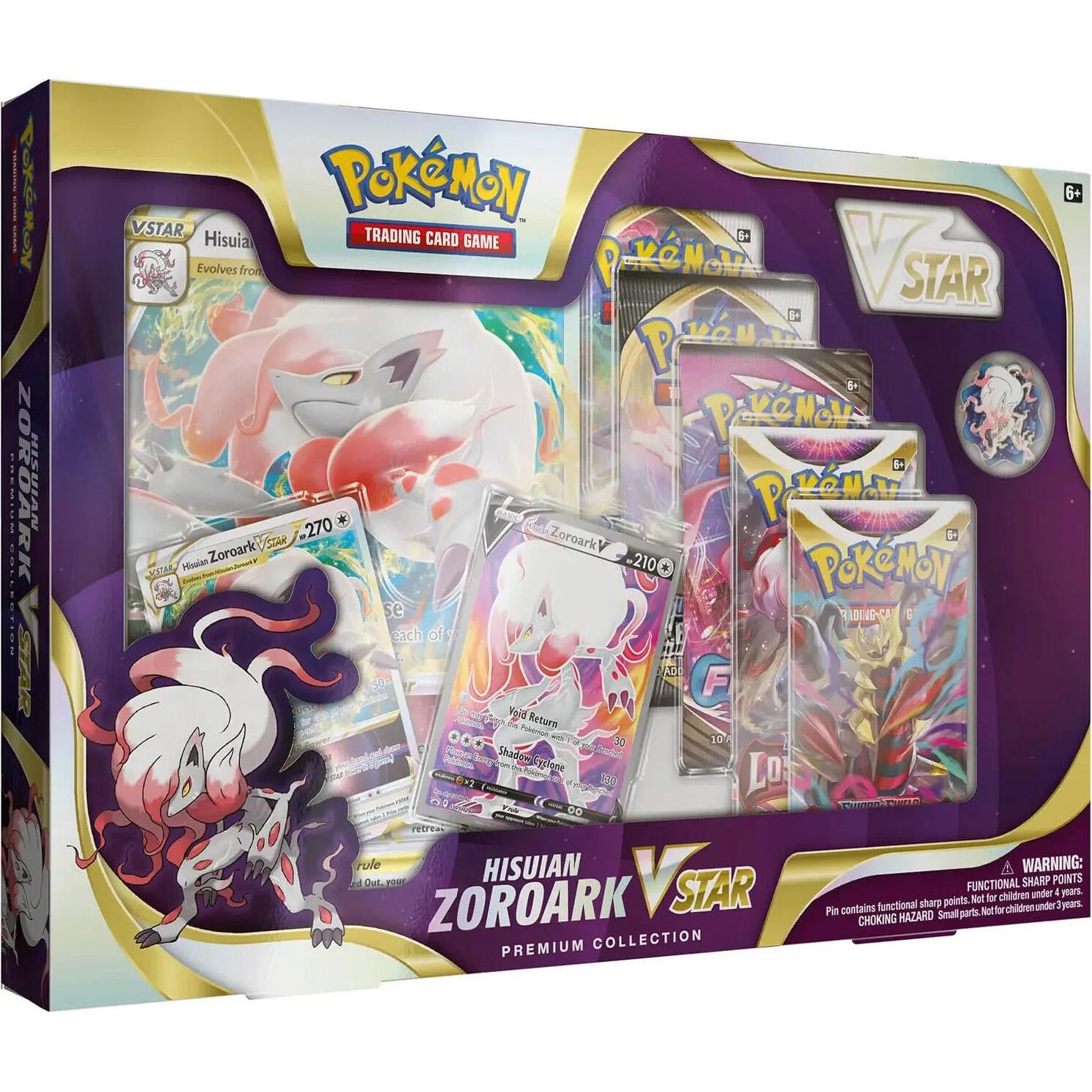 Image for Hisuian Zoroark VSTAR Premium Collection (International Version) - Pokemon