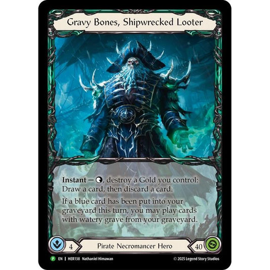 Image for Gravy Bones, Shipwrecked Looter - HER138 (HER138) (PR) - Flesh and Blood TCG