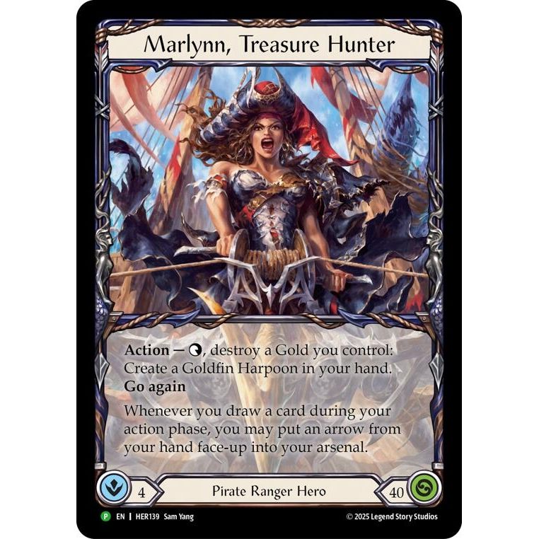 Image for Marlynn, Treasure Hunter - HER139 (HER139) (PR) - Flesh and Blood TCG