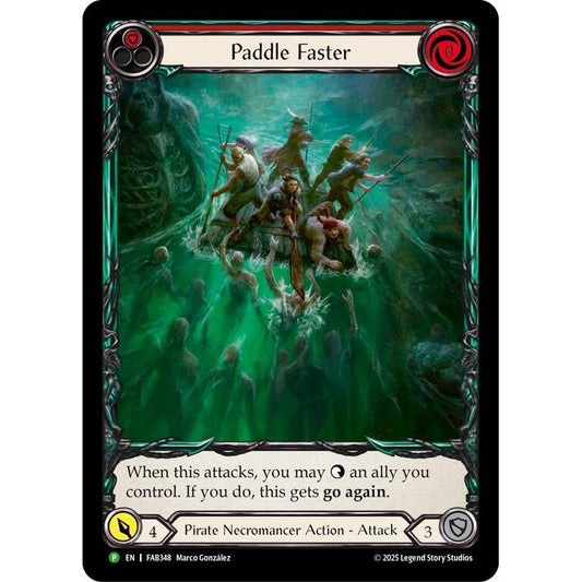 Image for Paddle Faster - FAB348 (FAB348) (PR) - Flesh and Blood TCG