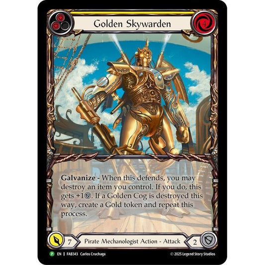 Image for Golden Skywarden - FAB343 (FAB343) (PR) - Flesh and Blood TCG