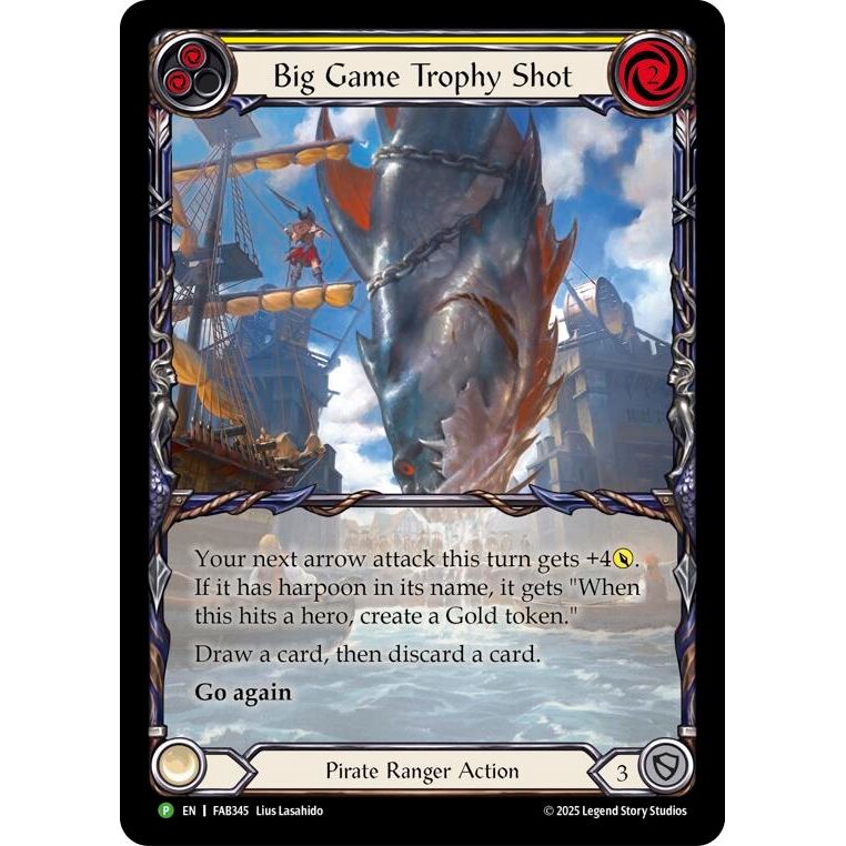 Image for Big Game Trophy Shot - FAB345 (FAB345) (PR) - Flesh and Blood TCG