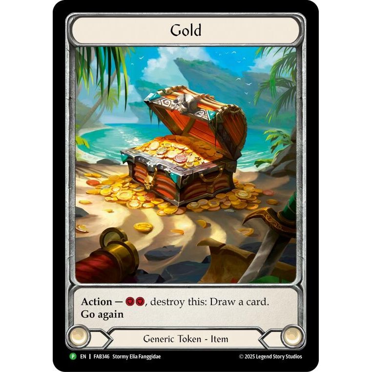 Image for Gold -  FAB346 (FAB346) (PR) - Flesh and Blood TCG