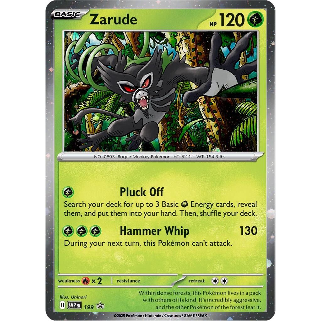 Image for Zarude - 199 (Cosmos Holo) (199) (SVP) - Pokemon