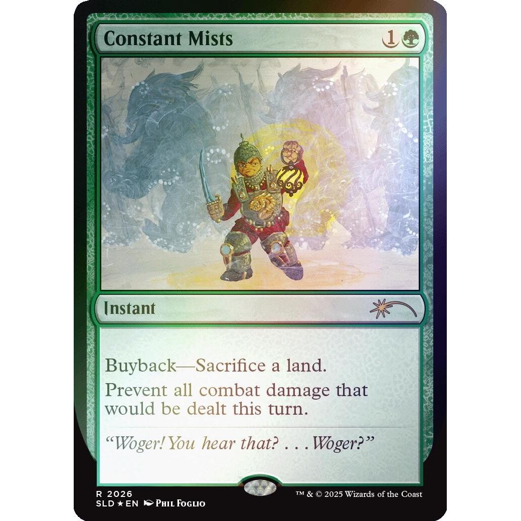 Image for Constant Mists (2026) (Rainbow Foil) (2026) (SLD) - Magic: The Gathering