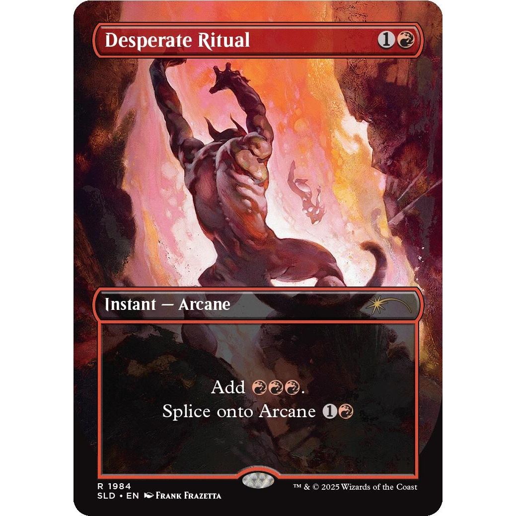 Image for Desperate Ritual (1984) (1984) (SLD) - Magic: The Gathering