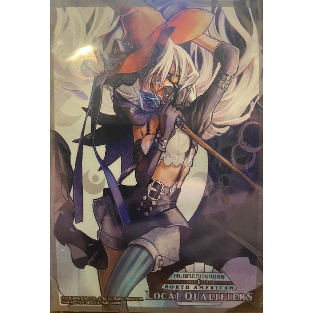 Image for Final Fantasy TCG: Black Mage Local Qualifier Sleeves (60-Pack) - Card Sleeves