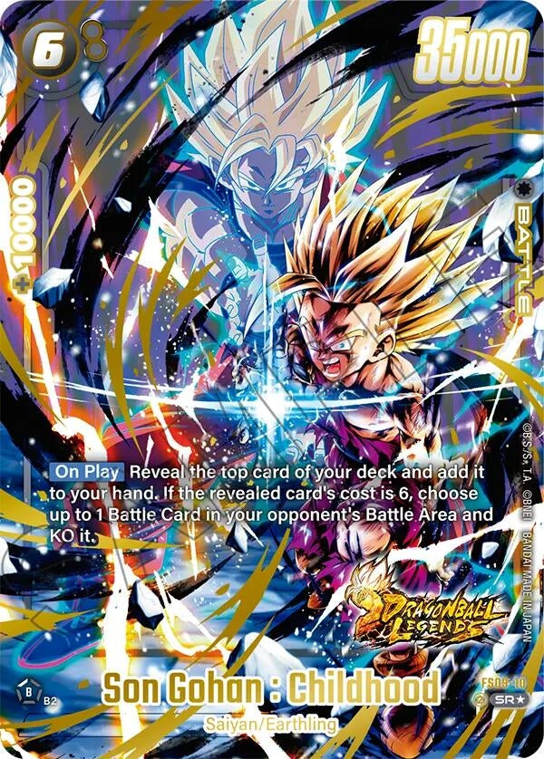 Image for Son Gohan : Childhood (Bonus Pack Alternate Art) (FS09-10) (FS09) - Dragon Ball Super: Fusion World