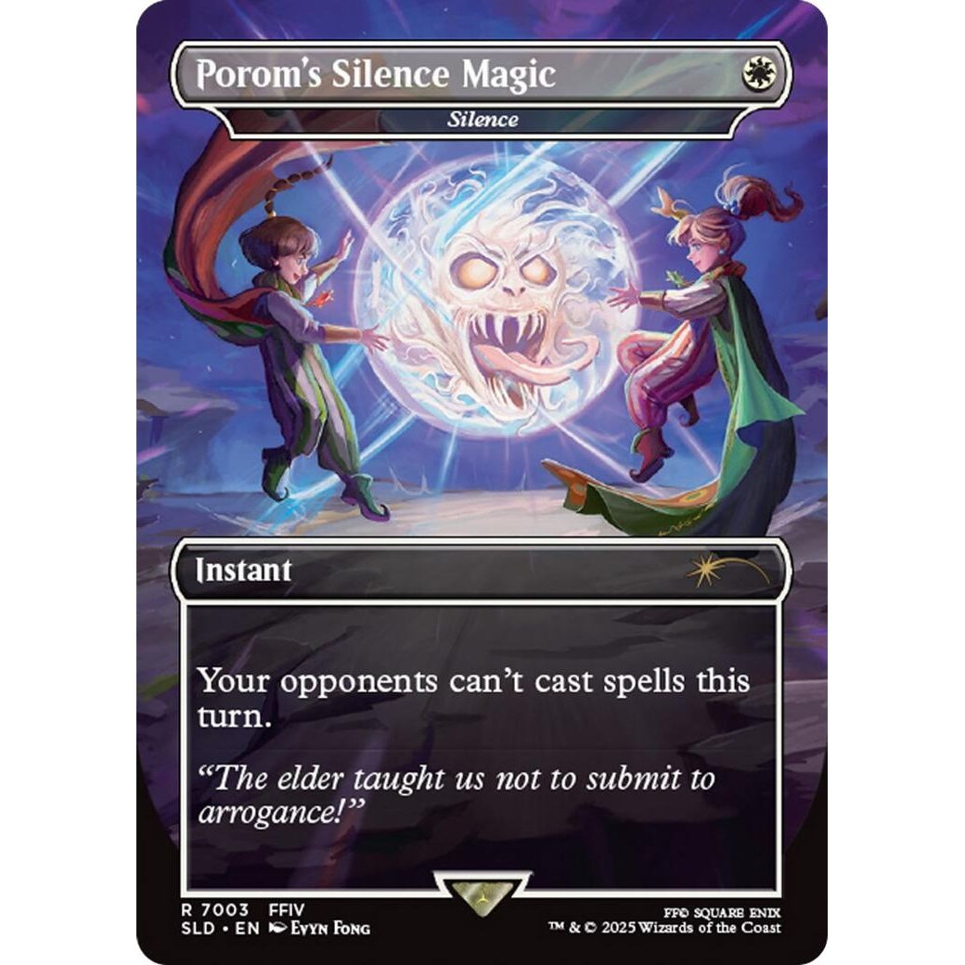 Image for Porom's Silence Magic - Silence (7003) (SLD) - Magic: The Gathering