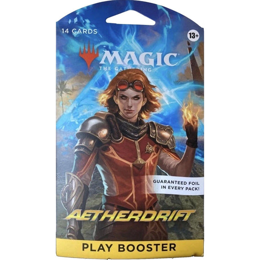Image for Aetherdrift - Sleeved Play Booster Pack - Magic: The Gathering