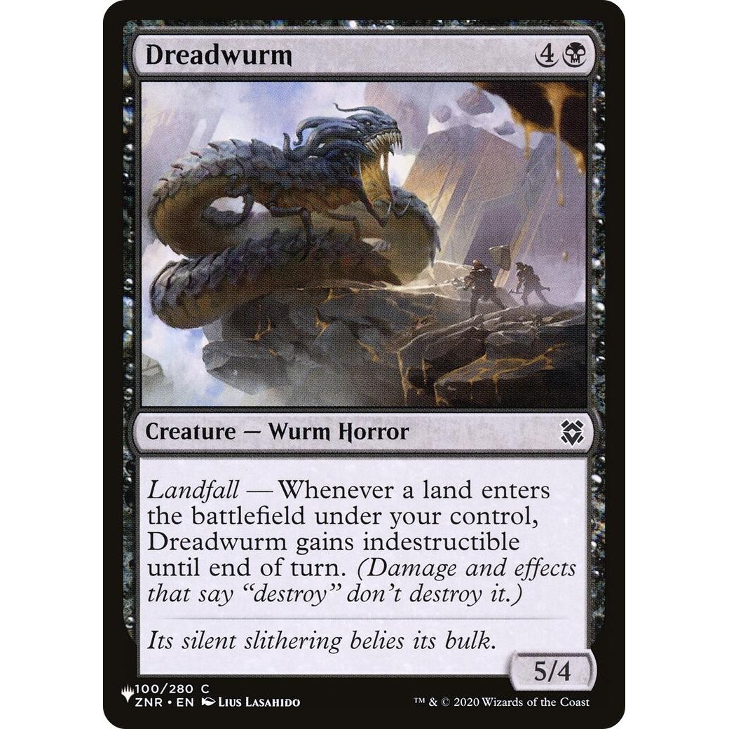 Image for Dreadwurm (100/280) (LIST) - Magic: The Gathering