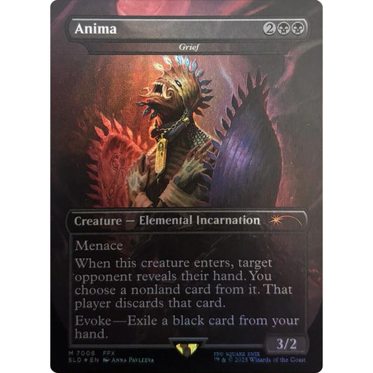 Image for Anima - Grief (Rainbow Foil) (7006) (SLD) - Magic: The Gathering