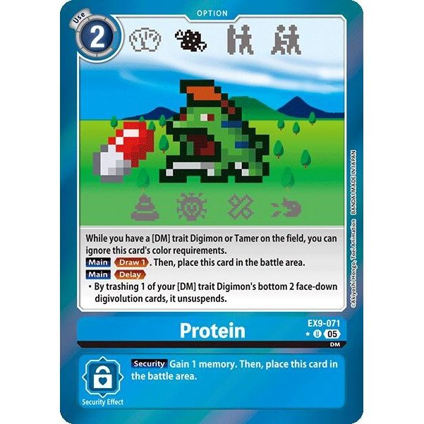 Image for Protein (Limited Foil) (EX9-071 U) (EX09) - Digimon Card Game