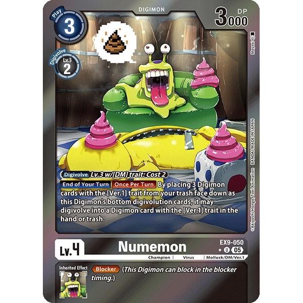 Image for Numemon (Limited Foil) (EX9-050 U) (EX09) - Digimon Card Game