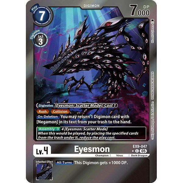 Image for Eyesmon (Limited Foil) (EX9-047 C) (EX09) - Digimon Card Game