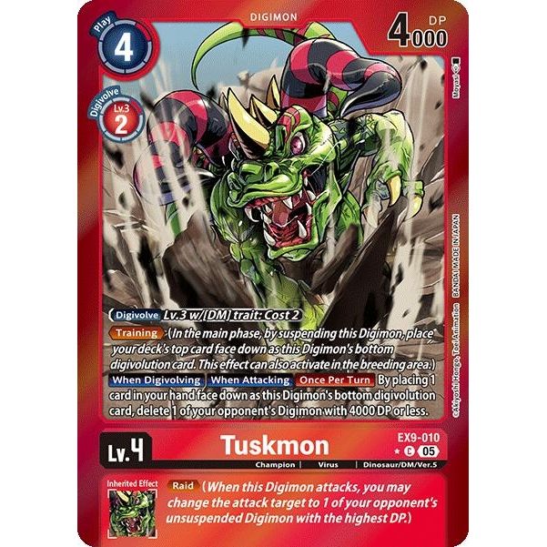 Image for Tuskmon (Limited Foil) (EX9-010 C) (EX09) - Digimon Card Game