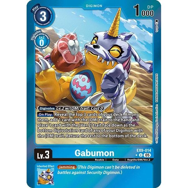 Image for Gabumon (Limited Foil) (EX9-014 U) (EX09) - Digimon Card Game