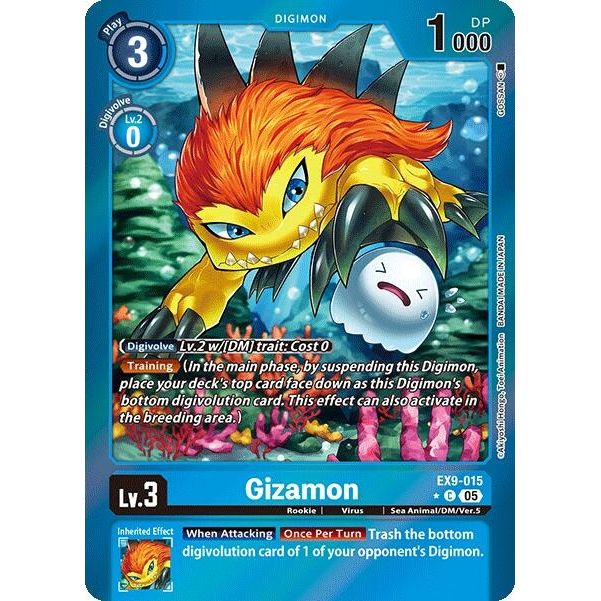 Image for Gizamon (Limited Foil) (EX9-015 C) (EX09) - Digimon Card Game