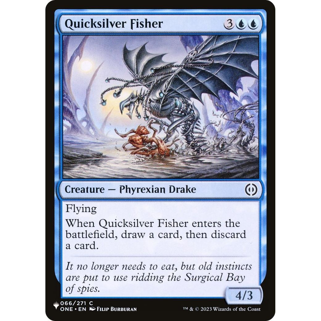 Image for Quicksilver Fisher (066/271) (LIST) - Magic: The Gathering