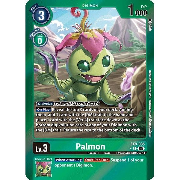 Image for Palmon (Limited Foil) (EX9-035 C) (EX09) - Digimon Card Game