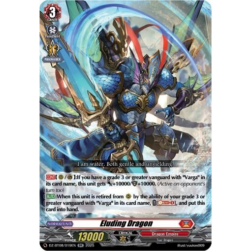 Image for Eluding Dragon (DZ-BT08/019EN) (DZ-BT08) - Cardfight Vanguard
