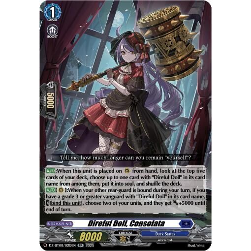 Image for Direful Doll, Consolata (DZ-BT08/025EN) (DZ-BT08) - Cardfight Vanguard
