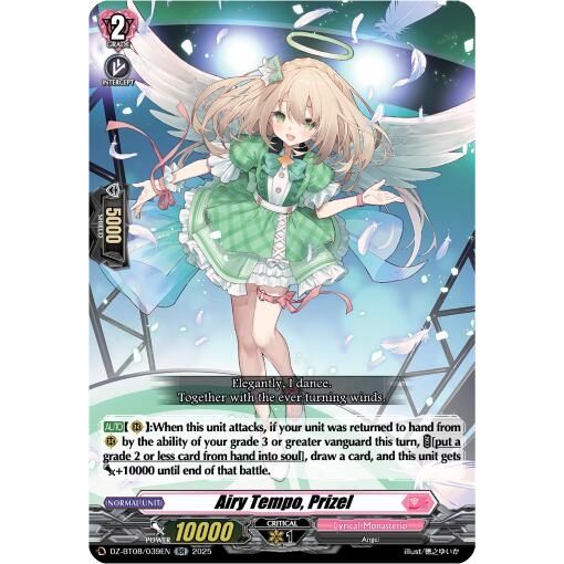 Image for Airy Tempo, Prizel (DZ-BT08/039EN) (DZ-BT08) - Cardfight Vanguard