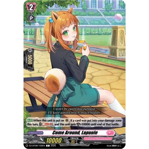 Image for Come Around, Lapuole (DZ-BT08/109EN) (DZ-BT08) - Cardfight Vanguard