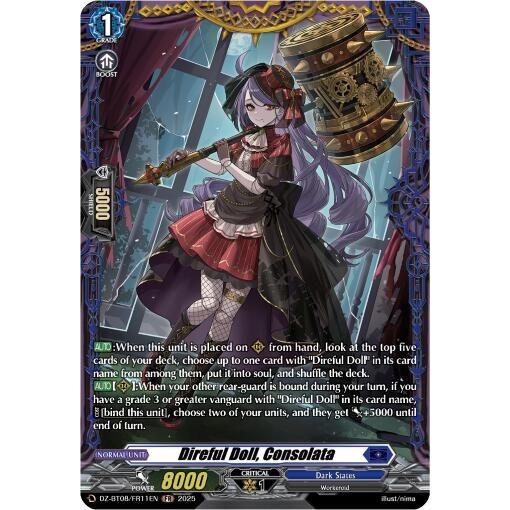 Image for Direful Doll, Consolata (FR) (DZ-BT08/FR11EN) (DZ-BT08) - Cardfight Vanguard