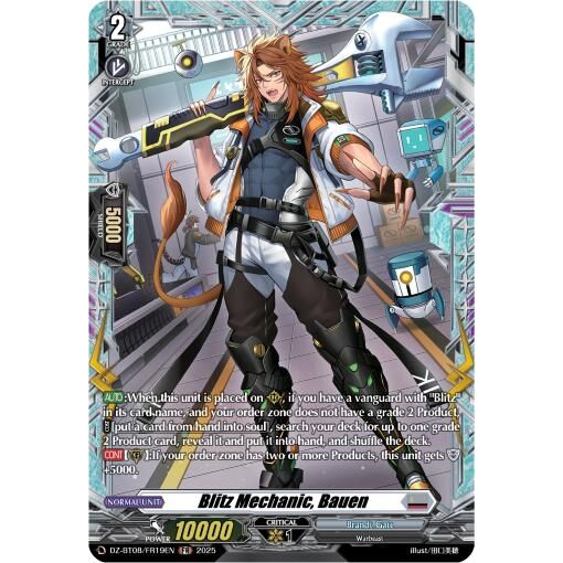 Image for Blitz Mechnanic, Bauen (FR) (DZ-BT08/FR19EN) (DZ-BT08) - Cardfight Vanguard