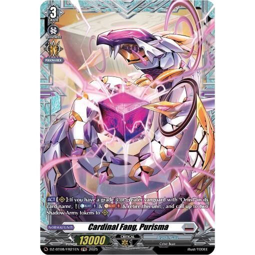 Image for Cardinal Fang, Purisma (FR) (DZ-BT08/FR21EN) (DZ-BT08) - Cardfight Vanguard
