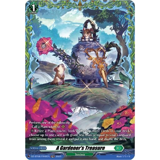 Image for A Gardener's Treasure (FR) (DZ-BT08/FR40EN) (DZ-BT08) - Cardfight Vanguard