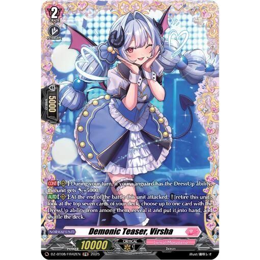 Image for Demonic Teaser, Virsha (FR) (DZ-BT08/FR42EN) (DZ-BT08) - Cardfight Vanguard