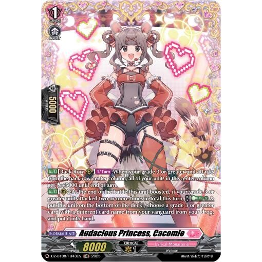 Image for Audacious Princess, Cacomie (FR) (DZ-BT08/FR43EN) (DZ-BT08) - Cardfight Vanguard