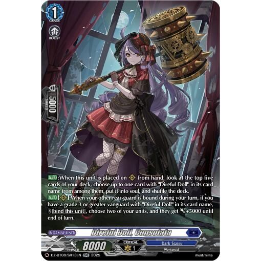 Image for Direful Doll, Consolata (SR) (DZ-BT08/SR13EN) (DZ-BT08) - Cardfight Vanguard