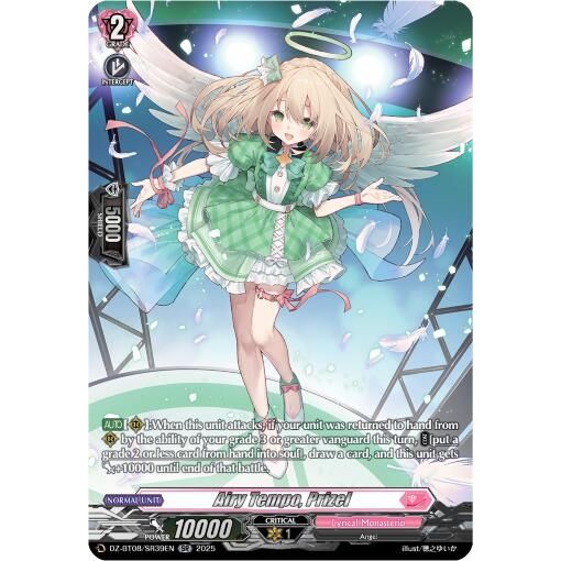 Image for Airy Tempo, Prizel (SR) (DZ-BT08/SR39EN) (DZ-BT08) - Cardfight Vanguard