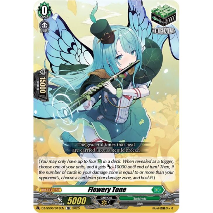 Image for Flowery Tone (DZ-SS06/018EN) (DZ-SS06) - Cardfight Vanguard