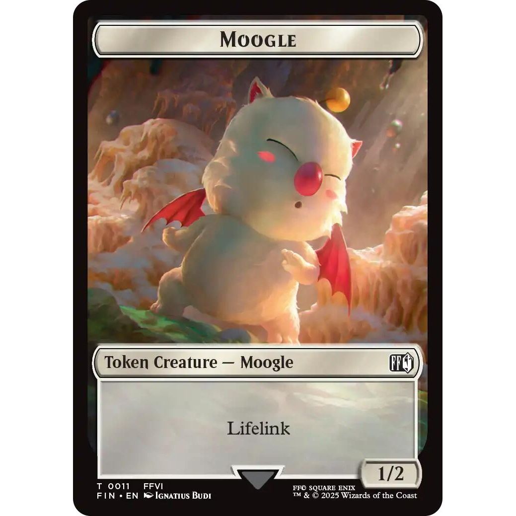 Image for Moogle (0011) // Treasure (0023) Double-Sided Token (11 // 23) (FIN) - Magic: The Gathering