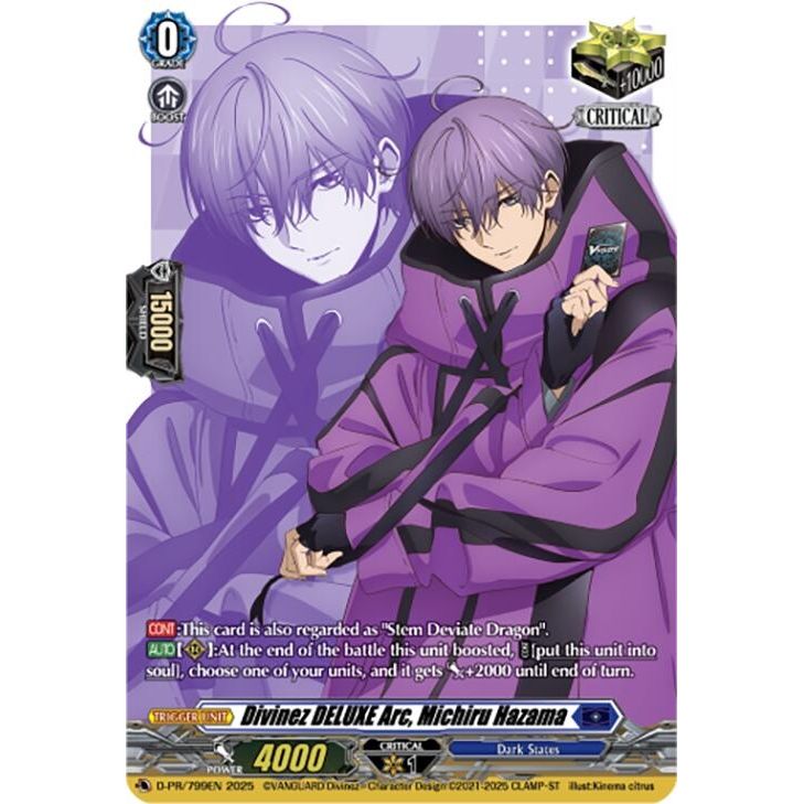 Image for Divinez DELUXE Arc, Michiru Hazama (D-PR/799EN) (D-PR) - Cardfight Vanguard