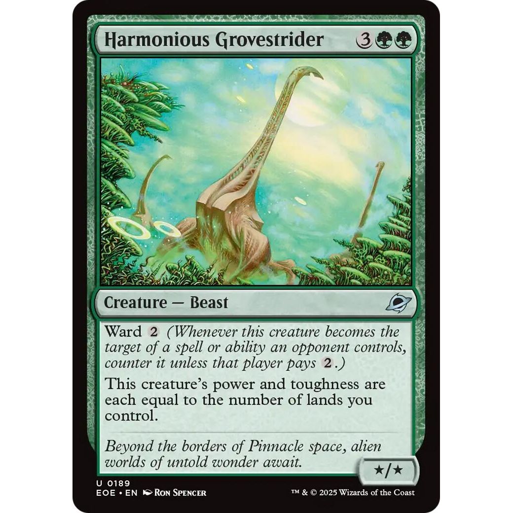Image for Harmonious Grovestrider (189) (EOE) - Magic: The Gathering