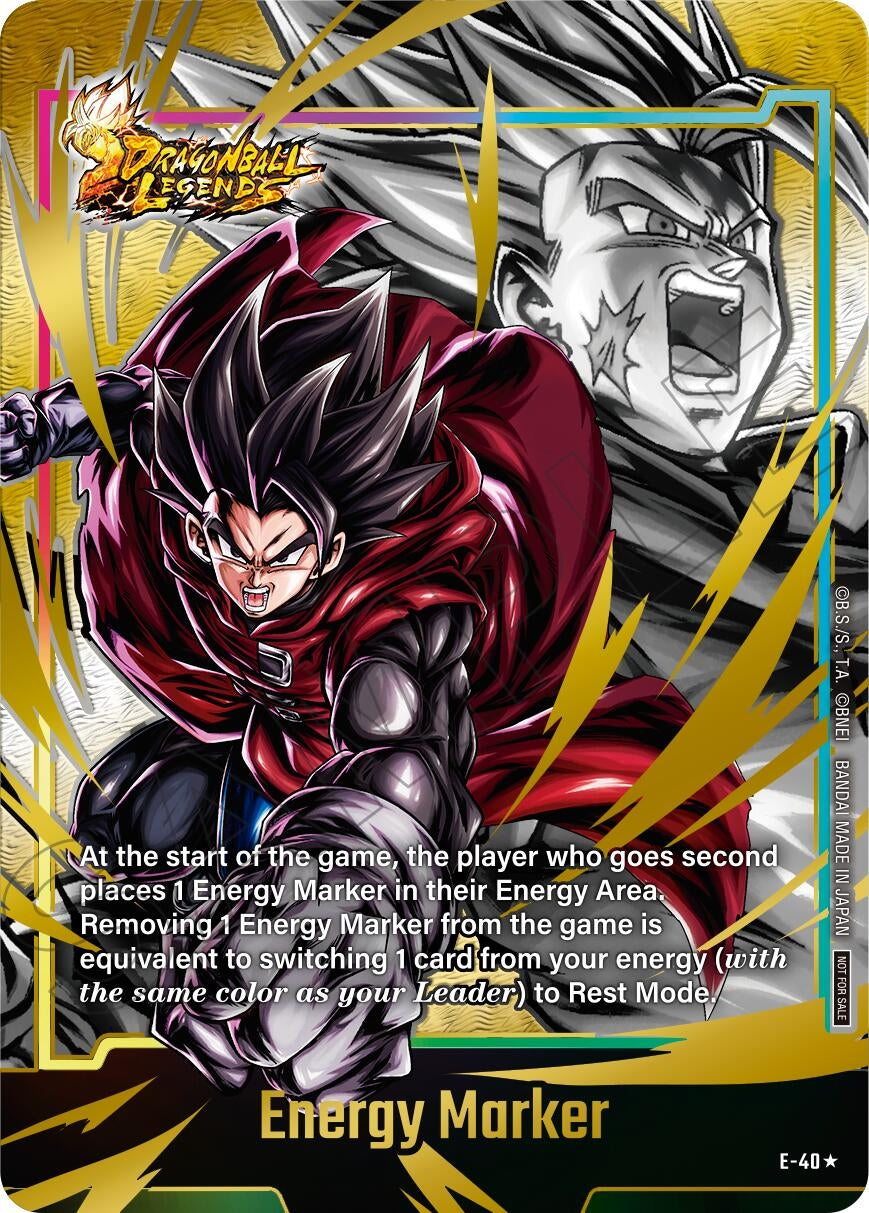 Image for Energy Marker (E-40) (Gold) (E-40) (DBSFW_EM) - Dragon Ball Super: Fusion World