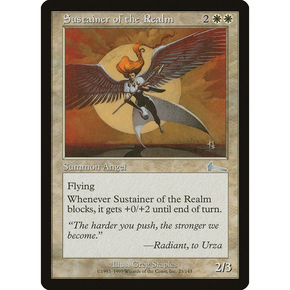 Image for Sustainer of the Realm (23) (ULG) - Magic: The Gathering