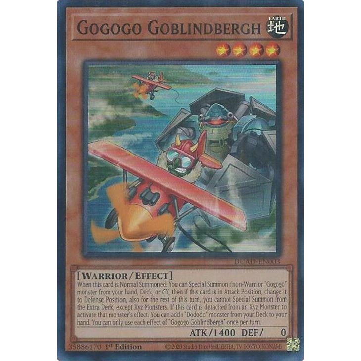 Image for Gogogo Goblindbergh (DUAD-EN003) (DUAD) - YuGiOh