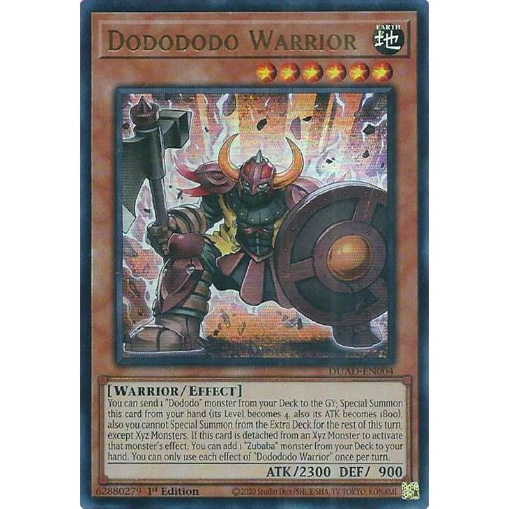 Image for Dodododo Warrior (DUAD-EN004) (DUAD) - YuGiOh