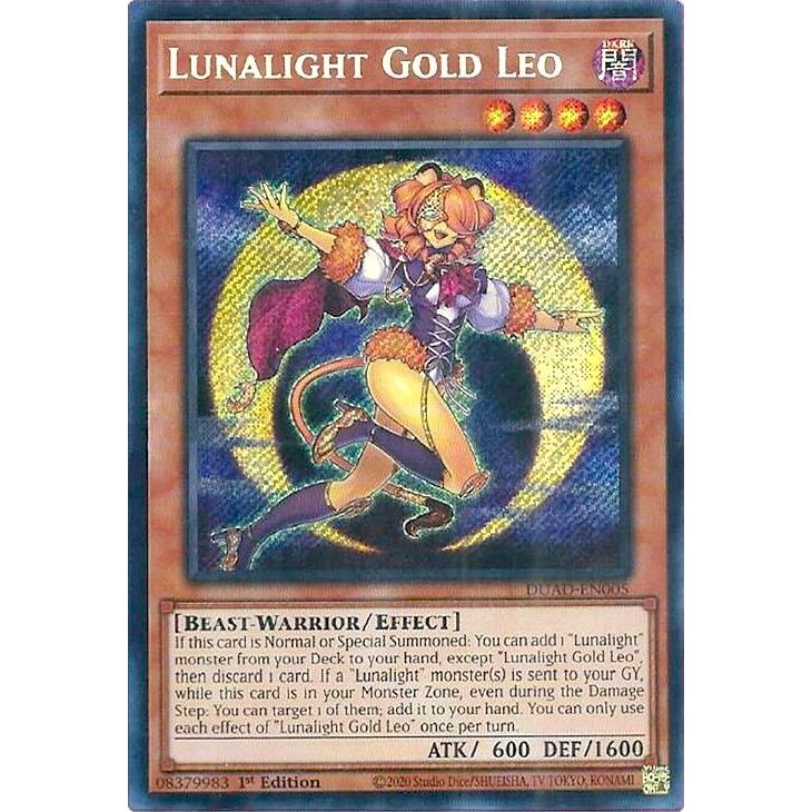 Image for Lunalight Gold Leo (DUAD-EN005) (DUAD) - YuGiOh