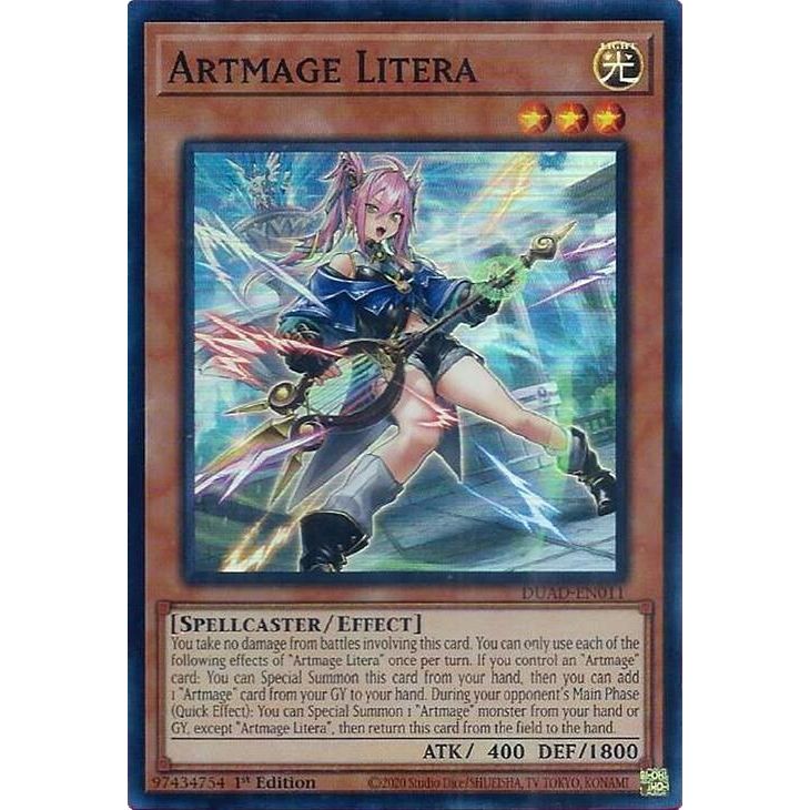 Image for Artmage Litera (DUAD-EN011) (DUAD) - YuGiOh