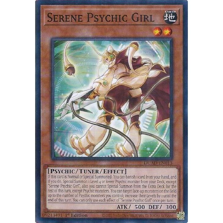 Image for Serene Psychic Girl (DUAD-EN013) (DUAD) - YuGiOh