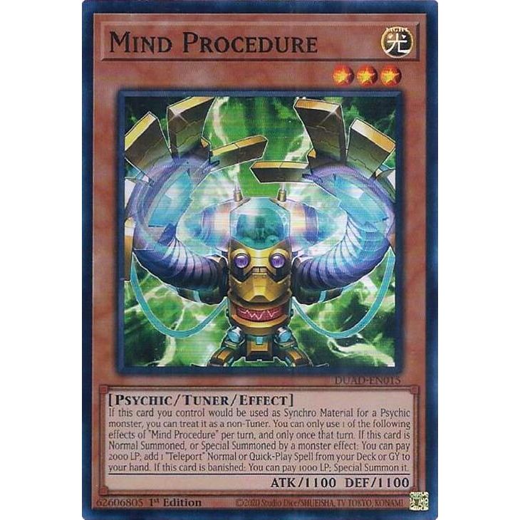 Image for Mind Procedure (DUAD-EN015) (DUAD) - YuGiOh