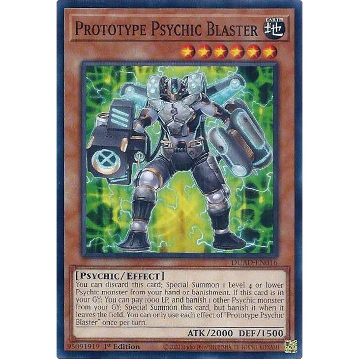 Image for Prototype Psychic Blaster (DUAD-EN016) (DUAD) - YuGiOh